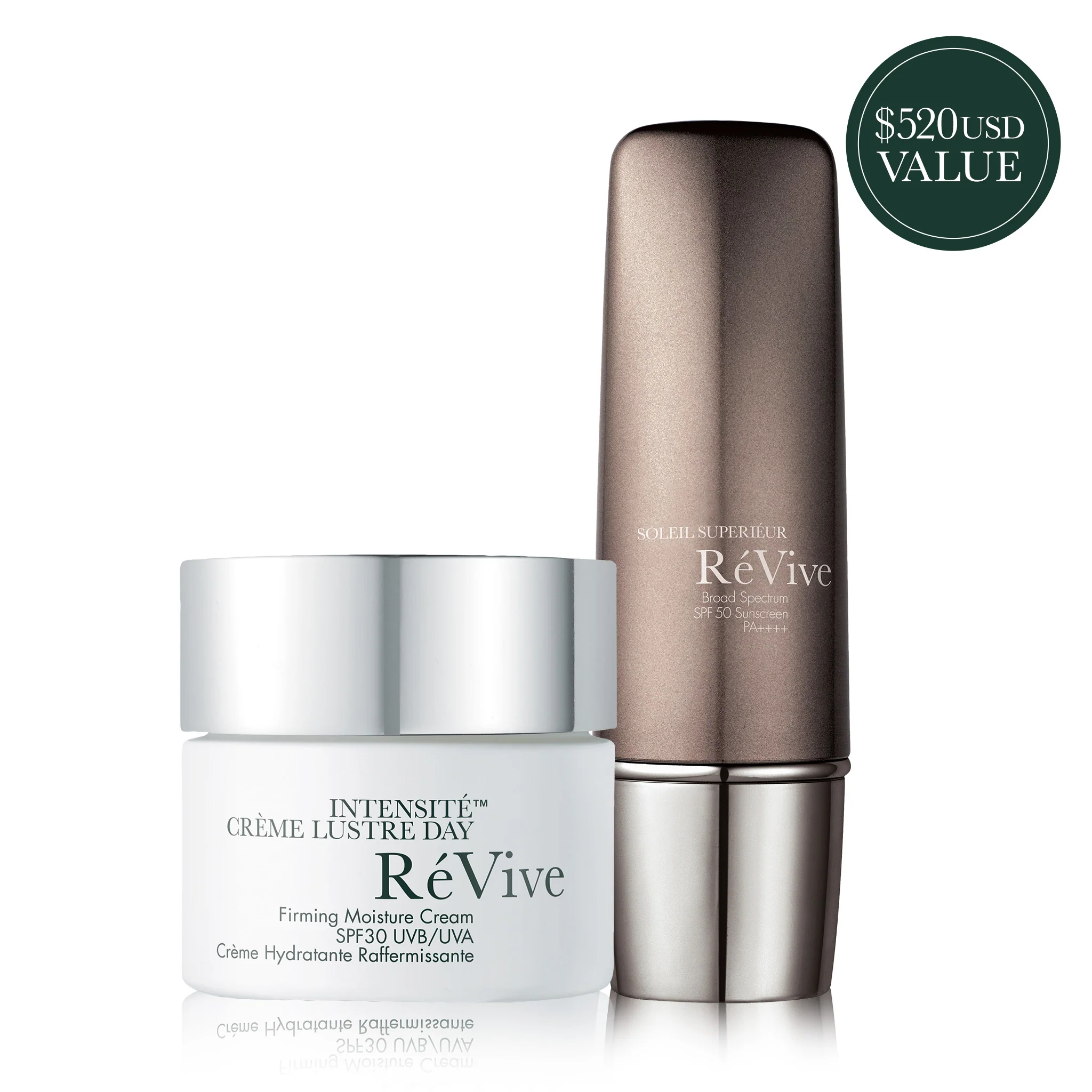 Intensité Crème Lustre Day SPF 30 & Soleil Superiéur / Sun Protection Duo